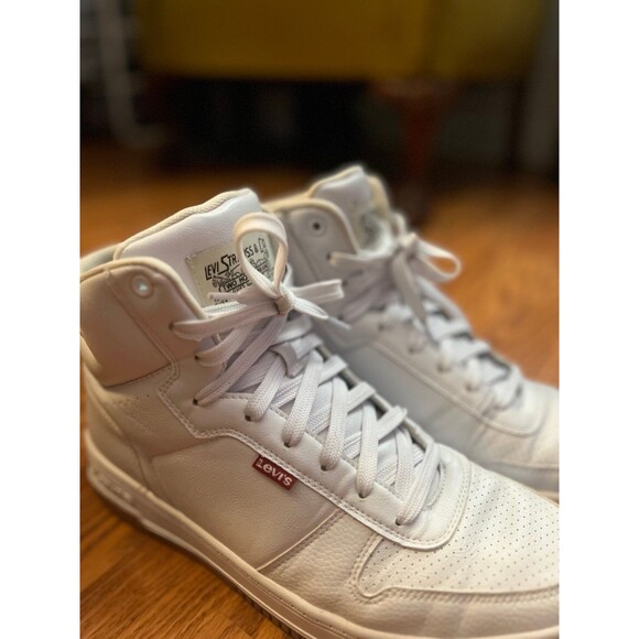 Levi's Drive Hi High Top Sneakers | Men's US 10.5 Women's US 12 | NWOB* - Picture 1 of 8